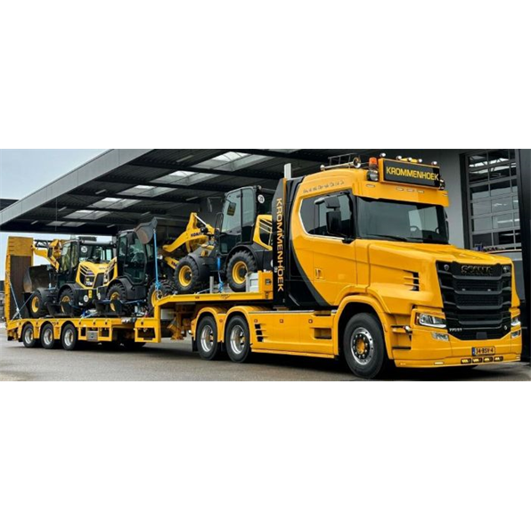 Vlastuin Torpedo 6x2 TAG Axle Semi Low Loader 3 Axle Krommenhoek John